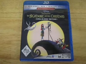 The Nightmare Before Christmas - Sing Along Edition BLU-RAY + DVD Disney Classic - Picture 1 of 2