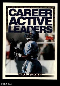 1994 Topps #474 Mel Gray Lions Purdue 8 - NM/MT - Picture 1 of 2