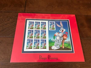 Bugs Bunny Matted Pane USPS stamps - Factory Sealed MNH #3137 Item 8980 - RARE! - Picture 1 of 5