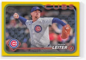 2024 Topps Update Mark Leiter #US278 Yellow - Picture 1 of 2
