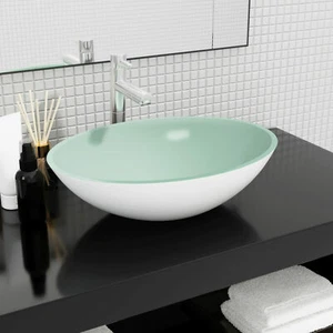 Basin Bathroom Furniture Sink Washroom Wash Basin Room Cloakroom Toilet Z7F2 - Picture 1 of 7