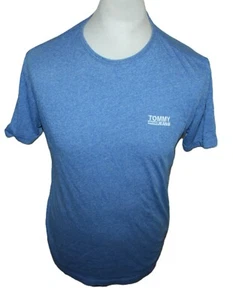 TOMMY HILFIGER ® Hombre AZUL TOMMY JEANS T-Shirt Shirt Classic 2018 T. S - Imagen 1 de 5