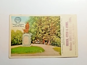 Postcard Antique Boston Rubber Shoe Co. 1908 (A13) - Picture 1 of 2
