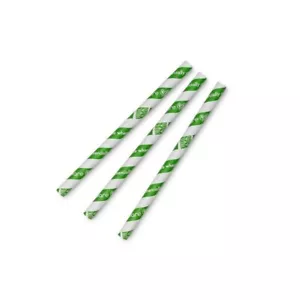 Cannucce di carta Jumbissimo monouso ecologiche 10 mm - Foto 1 di 3