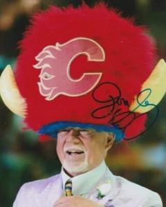 DON CHERRY SIGNED HOCKEY NIGHT IN CANADA CALGARY FLAMES 8x10 PHOTO! PROOF! - Imagen 1 de 2