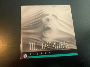 The Beast Within A Gabriel Knight Mystery Sierra INSTRUCTION MANUAL ONLY - Picture 1 of 2