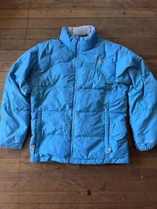 The North Face Girls 600 Fill Down Jacket Blue XL - Picture 1 of 7