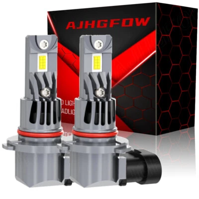 For Dodge Daytona 1992-1993 - 2PCS 9006 LED Headlight Bulbs Low Beam 6000K White - Image 1 of 4