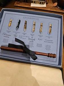 Smythson Calligraphy Set - Picture 1 of 9