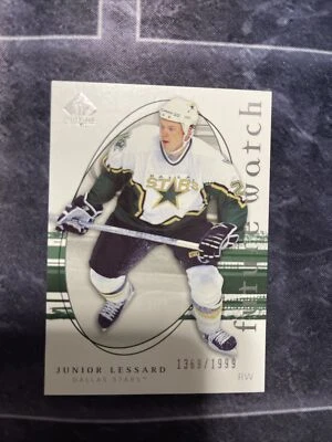 2005-06 SP Authentic Future Watch 241 Junior Lessard Dallas Stars  - Image 1 of 2