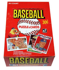 1980's Bowman Donruss Fleer Score Topps Upper Deck Baseball Cards