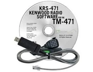 RT Systems KRS-471 Programming Software and USB-K5D Cable for the Kenwood TM-471 - Picture 1 of 1