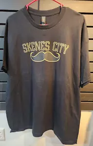 Paul Skenes Custom Skenes City Mustache Pittsburgh Pirates T-Shirt Größe L Large - Bild 1 von 2