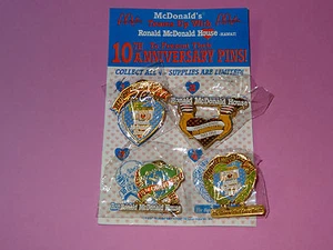 Pins RONALD McDONALD HOUSE * Hawaii * 10th Anniversary * 1987-97 * 4 Pins * schön - Bild 1 von 2