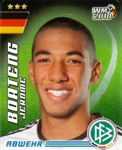 Ferrero Teamsticker Fußball WM 2010 Nr. 16 Jerome Boateng Portrait Sammelbild - Picture 1 of 1