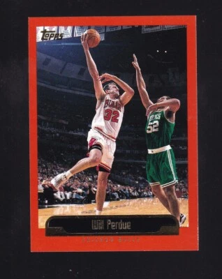 1999-2000 Topps Will Perdue #163 Chicago Bulls - Image 1 of 2