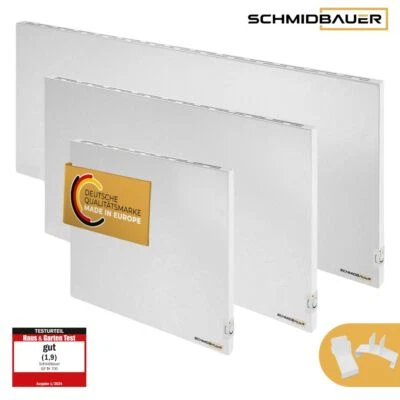 SCHMIDBAUER® Hybrid Infrarotheizung Luftkonvektion Thermostat Elektro Heizkörper - Bild 1 von 2