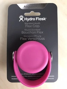 Hydro Flask Flex Cap Standard Mouth Carnation/Pink BPA Free 2018 NEW - Picture 1 of 8