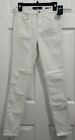 Hollister Womens Jeans White High Rise Super Skinny Classic Stretch Size 26