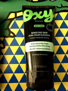 Oxy Sensitive Skin Acne Care Cream Cleanser treats & helps prevent acne 5 fl oz - Picture 1 of 6