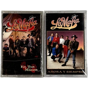 LA MAFIA En Tus Manos 2 Cassette Tape Lot New Sellado Regional Mexican Music - Picture 1 of 6