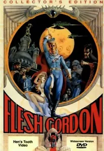 JASON WILLIAMS - SUZANNE FIELDS - FLESH GORDON DVD - NEW/SEALED CERT 18 - Foto 1 di 1