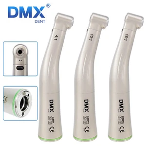 DMXDENT Dental 4:1/10:1/16:1 Reduction Fiber Optic Contra Angle Handpiece Push - Imagen 1 de 16
