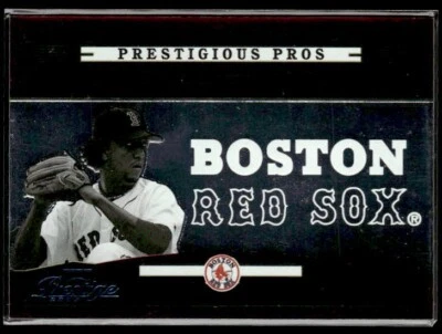 L5,208 -  2005 Playoff Prestige Prestigious Pros Red #PP45 Pedro Martinez /700 - Image 1 of 2