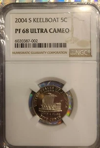 2004-S 5C Keelboat NGC PF68 Ultra Cameo - Picture 1 of 4