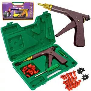 Tubeless Tyre Repair Kit Tire Plugger Tyre Puncture Repair Tool & Mushroom Plugs - Picture 1 of 9