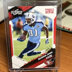 2009 Score Red Zone /100 Brandon Jones #246 - Picture 1 of 2