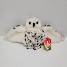 Folkmanis SNOWY Owl Puppet With Rotating Head Black White Interactive