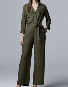 Simply Vera Wang Damen-Overall Größe XX Large oliv Landis Utility - Bild 1 von 12