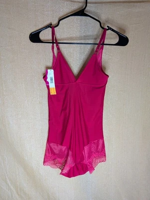 DKNY Women's Size Small Pink Bodysuit Body Briefer Body Shape wear New With Tags - Image 1 of 4