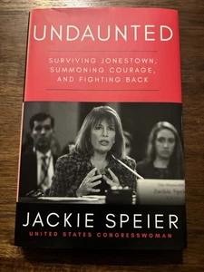 SIGNED Undaunted by Jackie Speier 1st Printing First Edition 2018 HCDJ - Bild 1 von 12