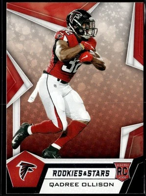 Qadree Ollison 2019 Panini Rookies & Stars #154 Rookie Atlanta Falcons - Image 1 of 2
