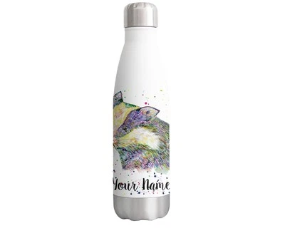 Badger Personalised Custom Bottle with your Text/name Animals  500ml - Image 1 of 4