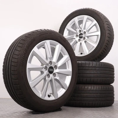 Sommerräder 16 Zoll Audi A1 GB Original Felgen 82A601025C Sommerreifen 195/55R16 - Bild 1 von 4