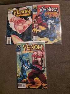 VENOM THE MADNESS 1-3 MARVEL COMIC SET COMPLETE NOCENTI JONES BEATTY 1993 VF/NM - Picture 1 of 4