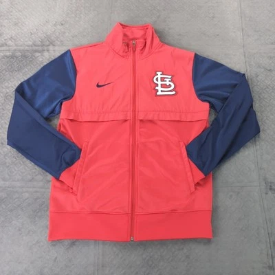 St Louis Cardinals Jacket Windbreaker Nike BSBL Full Zip Men Small - Image 1 of 4