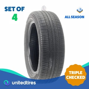 Set of (4) Used 225/55R18 Falken Ziex ZE001 A/S 98H - 6.5/32 - Picture 1 of 4
