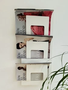 Vintage 1990’s Ikea Zeitungsständer Spontan / Skrissel White - Bild 1 von 21