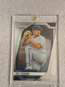 Tarjeta de inversión TREY YESAVAGE RARA CLASIFICACIÓN PROSPECTO NOVATO RC PANINI SP ROY COMO NUEVA - Imagen 1 de 3