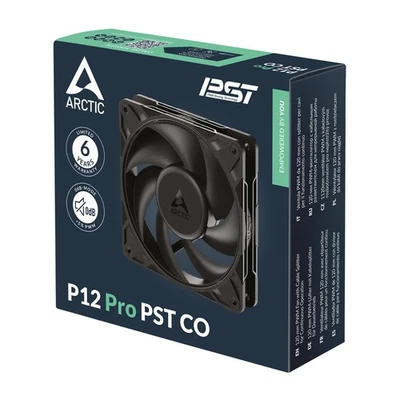 ARCTIC P12 Pro PST CO 120mm PWM Fan, Dual Ball Bearing, Continuous Operation - Image 1 of 4