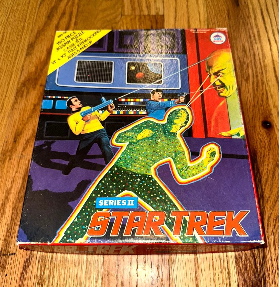VINTAGE STAR TREK Series II - The Alien (150 Piece PUZZLE) Hand Counted! 1976 - Image 1 of 4