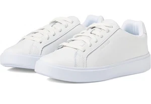 NUEVO 9 B Cole Haan CUERO Mujer Grand Crosscourt Zapatilla Diaria Argento W26723 - Imagen 1 de 9