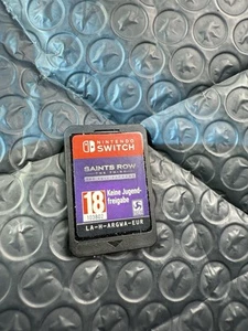 EU Saints Row the Third the Full Package Game Cartridge! Nintendo Switch! - Picture 1 of 2