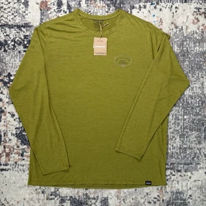Patagonia Herren Langarm Cap Cool Daily Graphic Shirt Lands Graze Grün Gr:XL - Bild 1 von 6