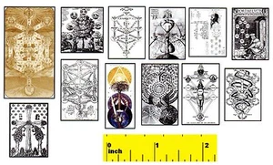 DOLLSHOUSE Mini Fun MAGIC TREE OF LIFE DRUCK SET - CDHM 1:12 - Bild 1 von 1