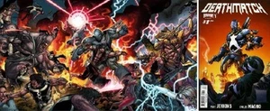 1:25 CARLOS MAGNO gatefold variant DEATHMATCH #1 B + A 1st print BOOM COMIC 2012 - Picture 1 of 1